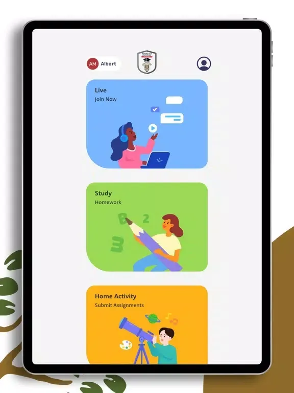 American Lycetuff Student iPad  سکرین شاٹس